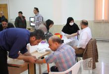 گزارش تصویری آزمایش خون در دانشگاه 
